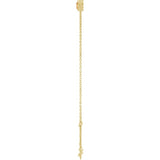14K Yellow Gold Natural Citrine 6 1/2-7 1/2" Bracelet