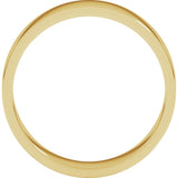 10K Yellow Gold 5 mm Flat Band Size 8.5