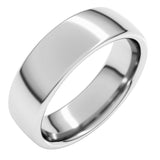 Platinum 6 mm Comfort-Fit European-Style Band Size 10