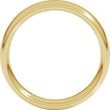 10K Yellow Gold 5 mm Comfort-Fit European-Style Band Size 8.5