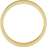 10K Yellow Gold 4 mm Flat Band Size 5.5