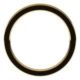 14K Yellow Gold 2.5 mm Comfort-Fit Flat Band Size 7.5
