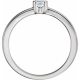 14K White Gold 1/5 CTW Natural Diamond Family Stackable Ring