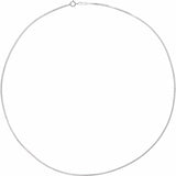 Sterling Silver 1.3 mm Diamond-Cut Box 20" Chain