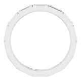 14K White 1/2 CTW Diamond Eternity Band