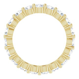 14K Yellow 1 7/8 CTW Natural Diamond Eternity Band Size 7.5