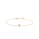 SOPHIE | Diamond Heart Bracelet