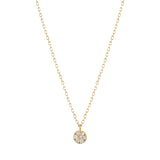 LILY | Diamond Disc Necklace