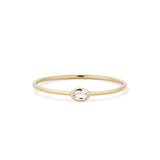 GRETA | Topaz Solitaire Ring
