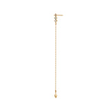 GWEN | Topaz and Aquamarine Single Drop Earring