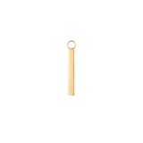 Journey |  Engravable Bar Earring Charm