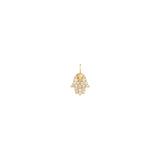 Miriam | Diamond Hamsa Pendant