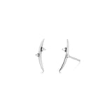 DORA |  Diamond Arc Earrings