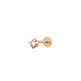 BLOSSOM | Morganite Single Piercing Earring