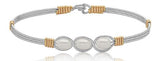S/Silver & Alt. Metal Bracelet