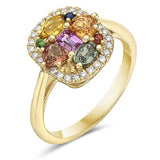 Colored Stone Ring