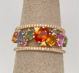 Colored Stone Ring