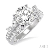 Semi-Mount Diamond Engagement Ring