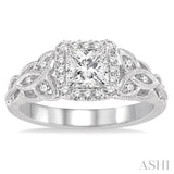 Semi-Mount Diamond Engagement Ring