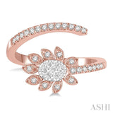 Lovebright Open Diamond Fashion Ring