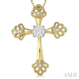 Lovebright Cross Diamond Fashion Pendant