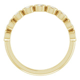 Bezel-Set Anniversary Band