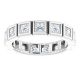 Bezel-Set Eternity Band
