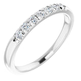 14K White 1/4 CTW Lab-Grown Diamond Anniversary Band