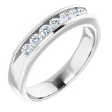 Platinum 1/2 CTW Natural Diamond Ring