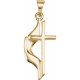 Methodist Cross Pendant