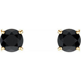 Round 4-Prong Lightweight Stud Earrings