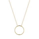 Open Circle Necklace