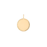 FAITH | ENGRAVABLE ROUND DISK CHARM