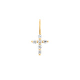 GRACE | DIAMOND CROSS CHARM