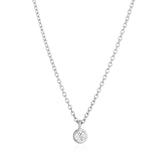Diamond Solitaire Pendant