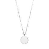 Shiny Disc Necklace