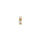 Topaz Princess Single Piercing Earring