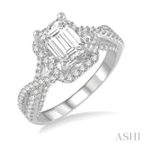Semi-Mount Diamond Engagement Ring